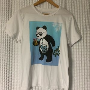 Riot Society panda graphic tee